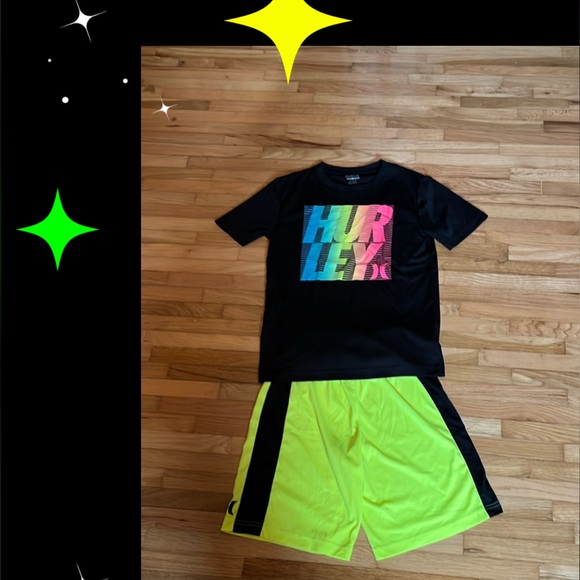 Boy’s Hurley Short Set - Picture 1 of 8